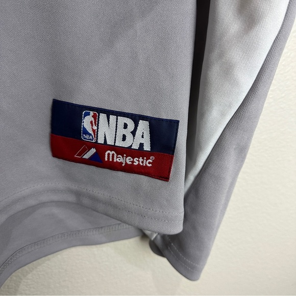 Majestic NBA Vintage Brooklyn Nets Warm Up Shirt Size 2X - Picture 3 of 9